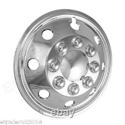 15 VW Crafter LT Chrome Wheel Trims Motorhome American Style Hub Caps x 4