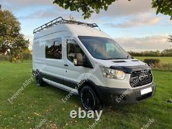 16 Black AT1 Alloy Wheels For Volkswagen Crafter 6x130 + All Terrain Tyres