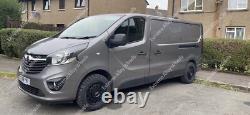 16 Black AT1 Alloy Wheels For Volkswagen Crafter 6x130 + All Terrain Tyres