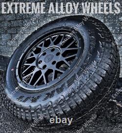16 Black At4 Alloy Wheels Volkswagen Crafter 6x130 + Falken All Terrain Tyres