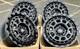 16 Black Dare Tg9 Alloy Wheels Fit Volkswagen Crafter 6x130 Swamper Wheels Only