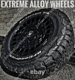 16 Black Fox Adv Alloy Wheels Fits Volkswagen Crafter 6x130 + BF Goodrich Tyres