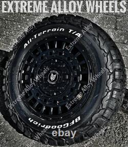 16 Black Fox Adv Alloy Wheels Fits Volkswagen Crafter 6x130 + BF Goodrich Tyres