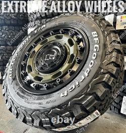 16 Black Green Alloy Wheels Volkswagen Crafter 6x130 + BF Goodrich All Terrain