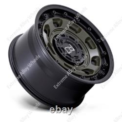 16 Black Green Alloy Wheels Volkswagen Crafter 6x130 + BF Goodrich All Terrain