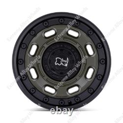 16 Black Green Alloy Wheels Volkswagen Crafter 6x130 + BF Goodrich All Terrain