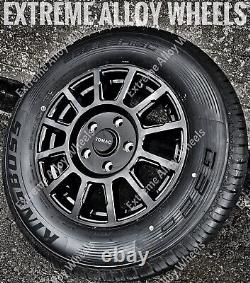 16 G Stealth Alloy Wheels Volkswagen Crafter 6x130 + 235/65/16 Road Tyres