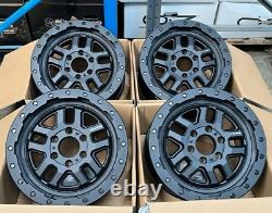 17 Black Rhino Barstow Alloy Wheels Fit Vw Crafter / Mercedes Sprinter