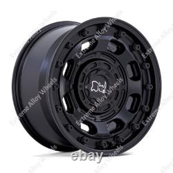 17 Black Rhino Black Atlas Van Rated Alloy Wheels For Volkswagen Crafter 6x130