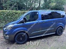 17 Black Rhino Black Atlas Van Rated Alloy Wheels For Volkswagen Crafter 6x130