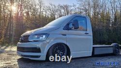 18 Black Swamper Alloy Wheels For Volkswagen Crafter 6x130 + General Grabbers