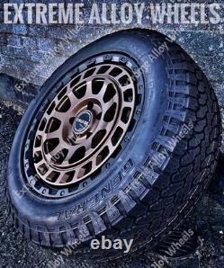 18 Bronze Swamper Alloy Wheels For Volkswagen Crafter 6x130 + General Grabber