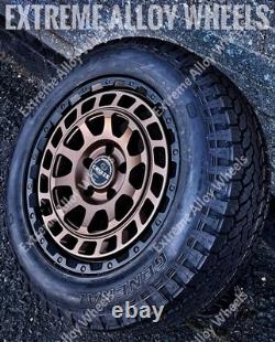 18 Bronze Swamper Alloy Wheels For Volkswagen Crafter 6x130 + General Grabber
