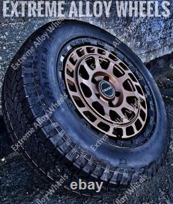 18 Bronze Swamper Alloy Wheels For Volkswagen Crafter 6x130 + General Grabber