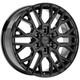 18 Velare Vlr-6t Alloy Wheels Black To Fit Mercedes Sprinter Vw Crafter 6x130