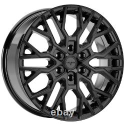 18 Velare Vlr-6t Alloy Wheels Black To Fit Mercedes Sprinter Vw Crafter 6x130