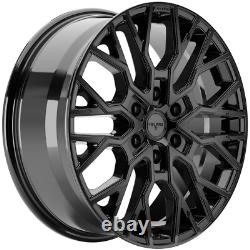 18 Velare Vlr-6t Alloy Wheels Black To Fit Mercedes Sprinter Vw Crafter 6x130