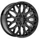 18 Velare Vlr-6v Alloy Wheels Black To Fit Mercedes Sprinter Vw Crafter 6x130
