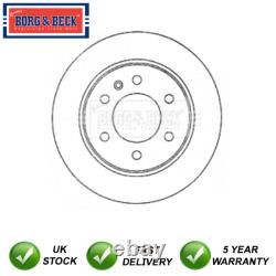 1x Brake Disc Rear Borg & Beck Fits Mercedes Sprinter 2006- VW Crafter 2006-2016