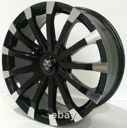 20Renaissance black p Mercedes Benz Sprinter vw crafter van alloy wheels 6 stud