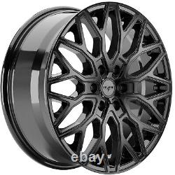 20 Velare Vlr-6v Alloy Wheels Black Fits Mercedes Sprinter Vw Crafter 6x130