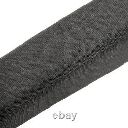 2X Folding Armrest Fabric Cover Black Trim For Mercedes VW Crafter 2E