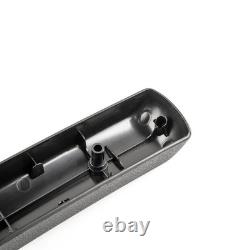 2X Folding Armrest Fabric Cover Black Trim For Mercedes VW Crafter 2E