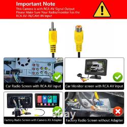 2X Rear View Reverse Brake Light Camera Kit for Mercedes Sprinter VW Crafter NZV