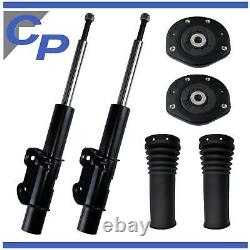 2 Shock Absorbers Front For VW Crafter HD Gas Pressure Top Mount Dust Protection