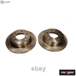 2x BRAKE DISC 19-1235 FOR VW CRAFTER/30-35/Bus/30-50/Van/Platform/Chassis 2.0L