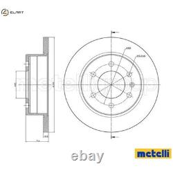 2x BRAKE DISC 23-0936 FOR VW CRAFTER/30-50/Van/Platform/Chassis/30-35/Bus 2.0L