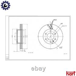 2x BRAKE DISC 241 177 FOR VW CRAFTER/30-35/Bus/30-50/Van/Platform/Chassis 2.0L