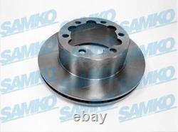 2x BRAKE DISC M2044V FOR VW CRAFTER/30-50/Platform/Chassis/Van/30-35/Bus 2.0L