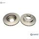 2x Brake Disc Qd2993 For Vw Crafter/30-50/platform/chassis/van/30-35/bus 2.0l