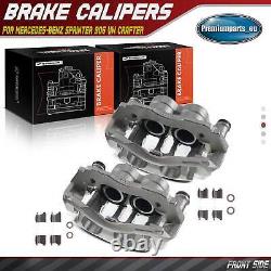 2x Brake Caliper Front L&R for Mercedes-Benz Sprinter 906 VW Crafter 30-35 2E 2F