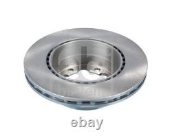 2x Febi Rear Vented Brake Discs Fits Dodge Mercedes Vw Crafter 30-35 Crafter 30