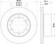 2x Mintex Discs Rear Fits Mercedes-benz Sprinter 5-t 513 Cdi 4x4 Vw Crafter