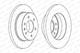 2x New Brake Disc For Vw Mercedes-benzcrafter 30-50 Van, Sprinter 3,5-t Bus