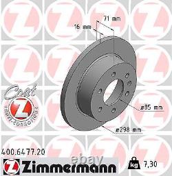 2x New Brake Disc for VW MERCEDES-BENZSPRINTER 5-t Van, CRAFTER 30-35 Bus