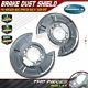 2x Rear L+r Brake Dust Shield Plate For Mercedes-benz Sprinter 906 3-t 3.5 06-17