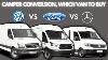 3 Reasons Why I Bought A Ford Transit Instead Of A Volkswagen Crafter Or Mercedes Sprinter