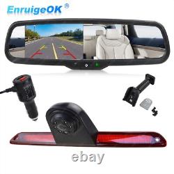 3rd Brake Light Reversing Camera +4.3'' Monitor for Mercedes Sprinter VW Crafter