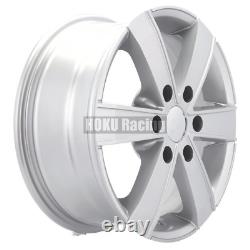 4X 16 6 spoke Wheels 1250kg SILVER 6X130 fits for Mercedes Sprinter Crafter