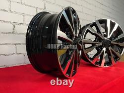 4X 16 Wheels 1400kg 6.5J ET54 Black 6X130 fits for Mercedes Sprinter Crafter