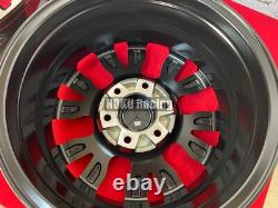 4X 16 Wheels 1400kg 6.5J ET54 Black 6X130 fits for Mercedes Sprinter Crafter