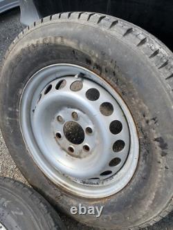4X MERCEDES SPRINTER VW CRAFTER 16 WHEELS AND Tyres