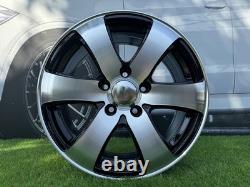 4X R16 Inch 6X130 MB Sprinter Style Black Polished Wheels Fits For Sprinter