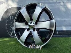 4X R16 Inch 6X130 MB Sprinter Style Black Polished Wheels Fits For Sprinter