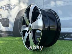 4X R16 Inch 6X130 MB Sprinter Style Black Polished Wheels Fits For Sprinter
