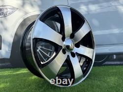 4X R16 Inch 6X130 MB Sprinter Style Black Polished Wheels Fits For Sprinter